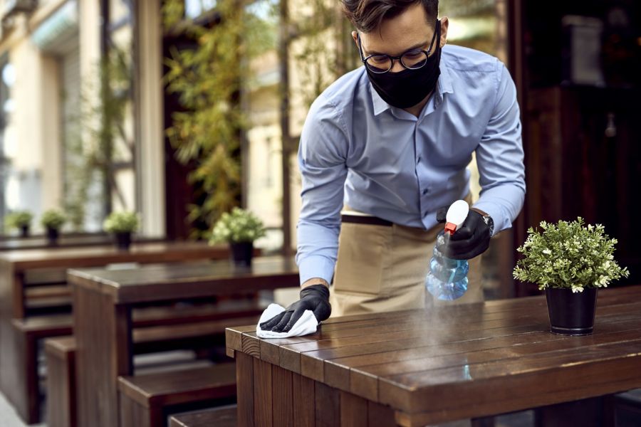 Restaurant cleaning by The Fifth Labor Boston LLC